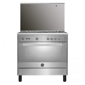 LA GERMANIA Freestanding Cooker 90 x 60 cm 5 Gas Burners In Stainless Steel Color 9C10GLA1X4AWW