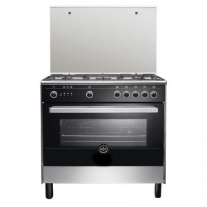 LA GERMANIA Freestanding Cooker 90 x 60 cm 5 Gas Burners In Stainless Steel Color 9M10GUB1X4AWW